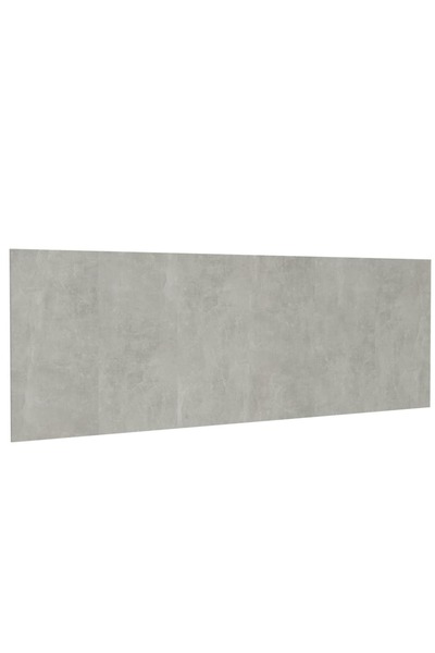 vidaxl Tăblie de pat/ perete, gri beton, 240x1,5x80 cm, lemn prelucrat