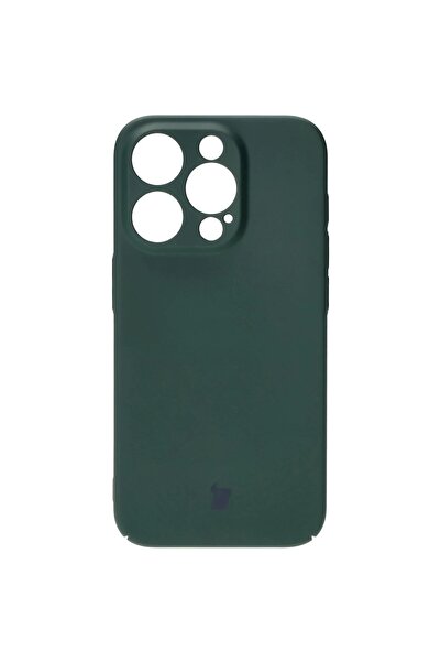 BizonMobile Carcasă rigidă Bizon Shell pentru iPhone 15 Pro, Verde