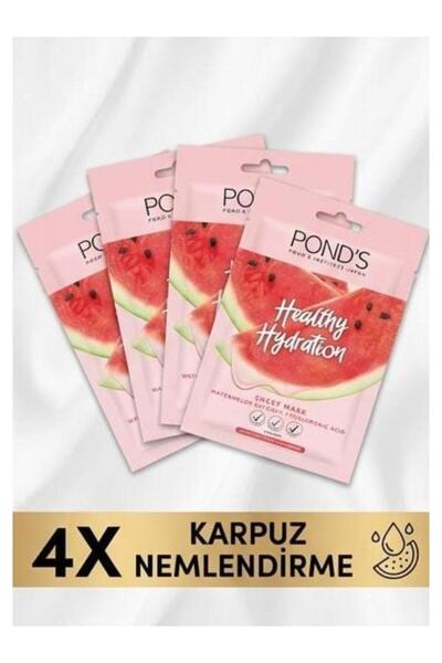 skycott 4-Pack Pond's Watermelon Extract Mask (Healthy Hydration Watermelon)