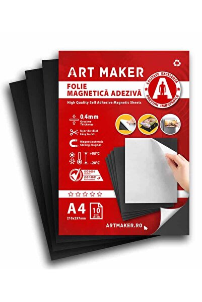 Art Maker Magnetic adhesive foil, 0.4mm, A4, 10 sheets