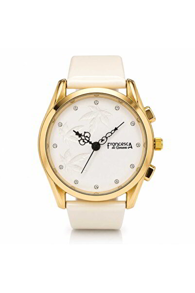 Watch Ceas de dama, Francesca di Geneva, Alb, FF486