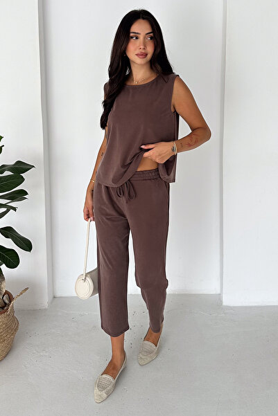 Noa&Noa Softease Women's Sleeveless Comfortable Cut Double Set
