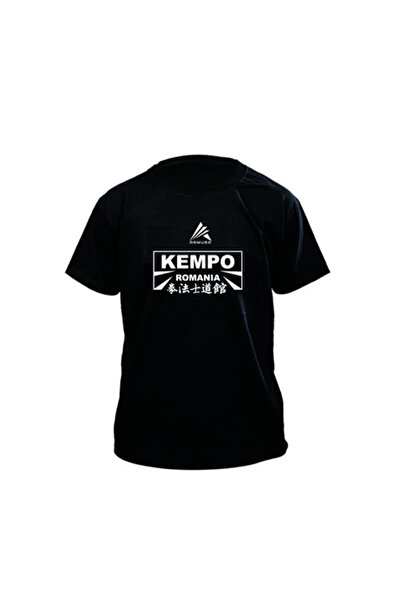 ARMURA Tricou negru din bumbac Kempo 2.0 Junior