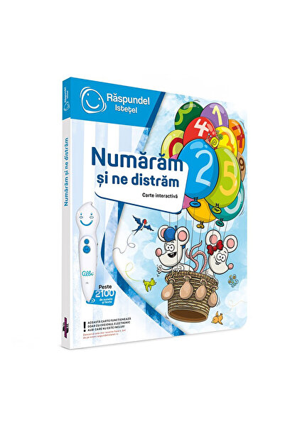Raspundel Istetel Carte interactiva, Raspundel Istetel, Numaram si ne distram
