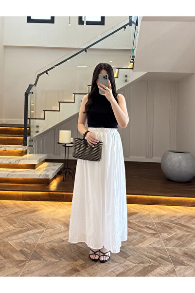 Lady Pixie Women's Cotton Lined Long Skirt