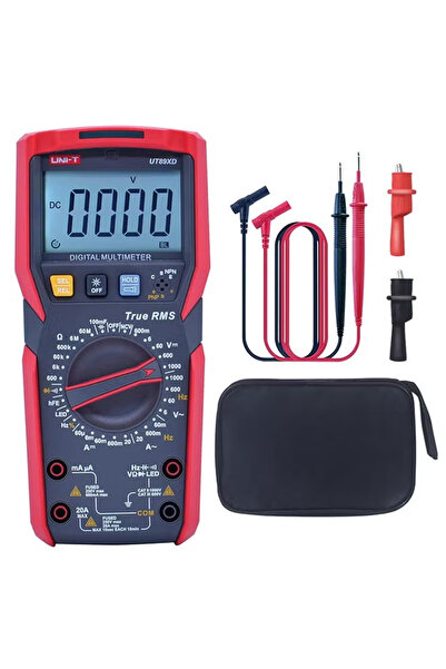 Unit UNI-T UT89XD Digital Multimeter Tester, TRMS 6000 Counts AC DC 1000V Mul...