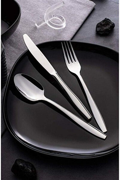 syncticaret Nehir Sahra Plain Sweet Spoon 12 Pieces