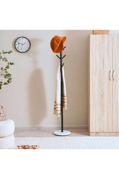 PAN HOME Olympia Metal Tall Hanger 30.5x30.5x176cm - Black