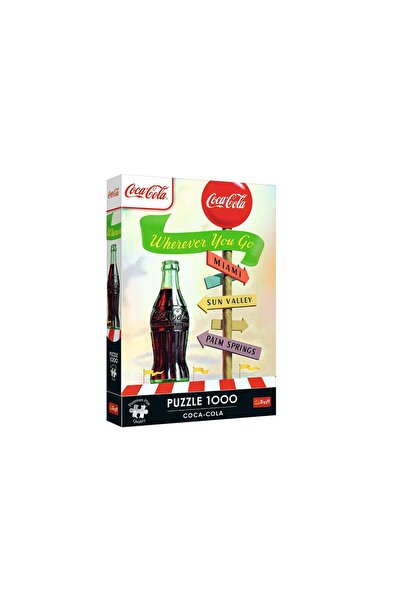 LEAN Puzzle Trefl Coca Cola - Unde te duci, 1000 piese, 27820