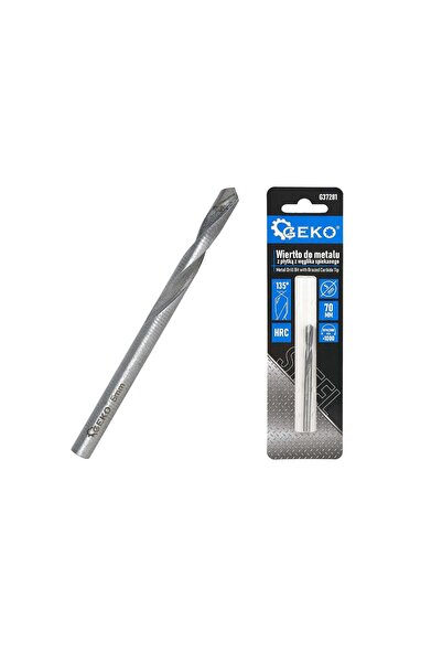 GEKO Burghiu pentru metal cu inserție din carbură, 5 x 70 mm, G37201