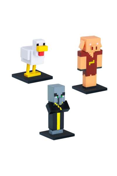MINECRAFT 3D Toppeez 3'lü Figür Seti 18247 Model 7