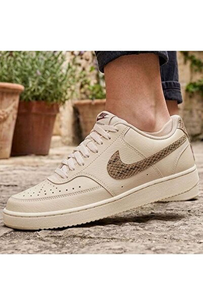Nike Kadın Spor Ayakkabı Court Vision Low Sneaker Spor Ayakkabı Günlük Ayakkabı