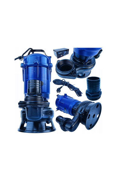 Ondragon Pompă submersibilă cu tocător, 3850 W, OD 1109