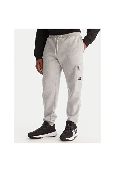 Reebok Pantaloni de trening pentru bărbați RK25147CCM Gri