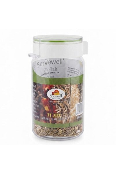 Servewell Tik-Tak Airtight Canister 500 ml - Round