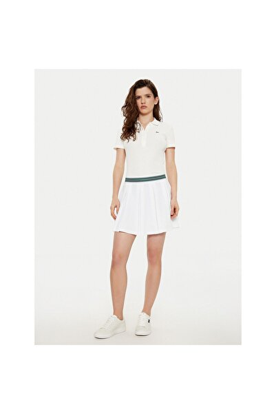 Lacoste Polo de damă DF5377 Crem