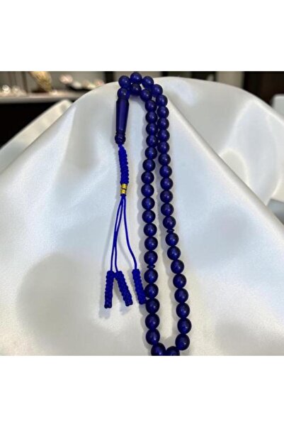 miral Belgian Bakelite Rosary, transparent with shades of blue