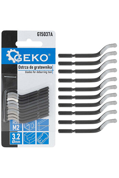 GEKO Set de lame HSS M2 pentru dispozitiv de debavurare G15037, 10 elemente, ...