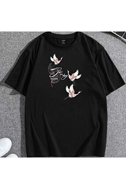 bellanova Elanco Unisex Colorful Oversize Printed T-Shirt Streetwear Comforta...