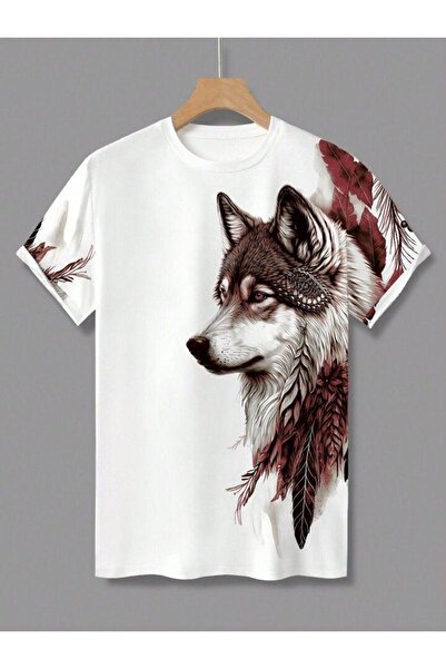 classy moda Unisex Colorful Oversize Printed T-Shirt Streetwear Comfortable F...