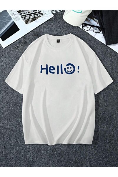 bellanova Elanco Unisex Colorful Oversize Printed T-Shirt Streetwear Comforta...