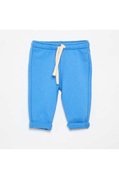KIABI French Terry Jogger Pants BLUE