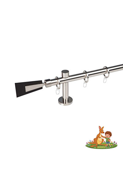 KLEIDECO Galerie simpla perdea SWITZERLAND, Metal, Diametru 20 mm, Capete BEL...