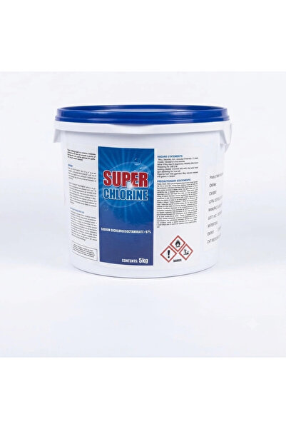 POOL 5 kg Chlorine Super 97 |   Swimming Pool Chemicals - Strong Disinfection...