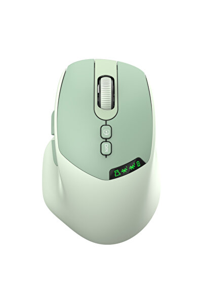 Choice1 T02-Matcha green APAYADO T02 Dual Mode Wireless Mouse BT5.0 2.4G 6 Ke...