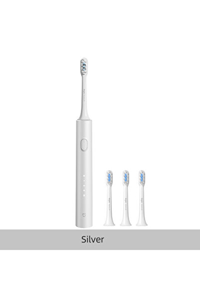 Choice MIJIA T302 silver MIJIA Sonic Electric Toothbrush Set T302 4 Brush Hea...