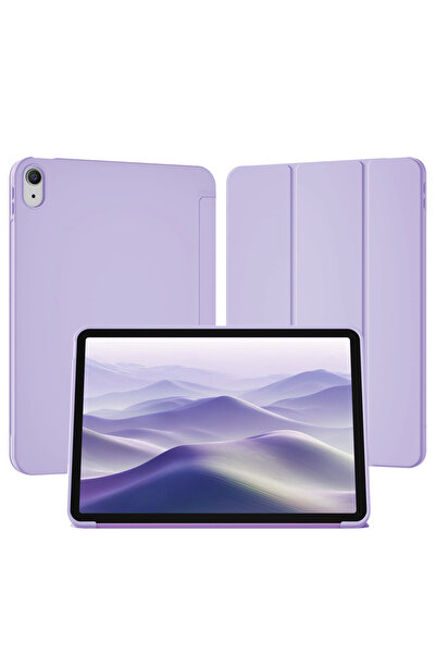 Choice8 غطاء حماية باللون الأرجواني اللونزي لجهاز iPad الجيل العاشر والحادي ع...