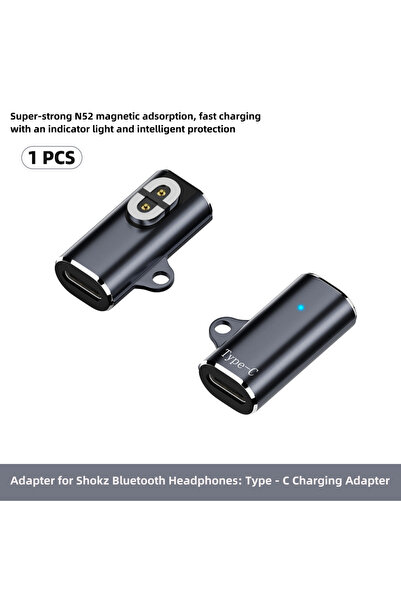Choice1 USB-C to SY-ZW USB C Magnetic Charging Adapter for AfterShokz OpenRun...