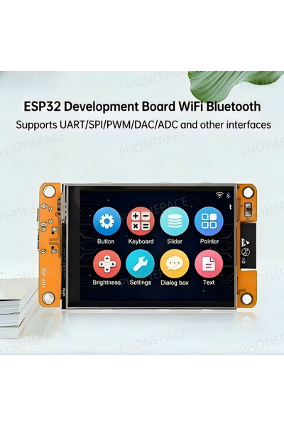 Choice لوحة تطوير ESP32 مع شاشة لمس LCD مقاس 2.8 بوصة ووحدة واي فاي وبلوتوث ل...