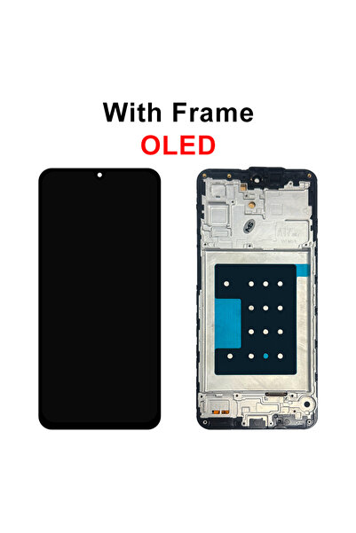 Choice OLED With Frame 6.7" OLED for A17 4G 5G A176 SM-A176B Lcd Display Digi...