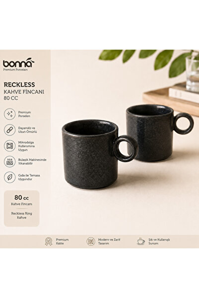 İD FİNE Reckless Coffee Cup – 80 Cc Modern and Elegant Design