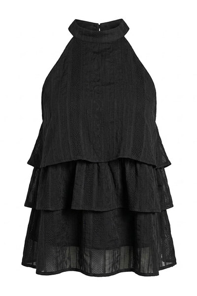 Noa&Noa Hakim Collar Layered Blouse Black