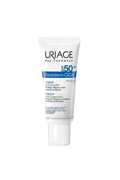 Uriage Bariederm Cica With Cu-Zn SPF50+ Cream 40Ml