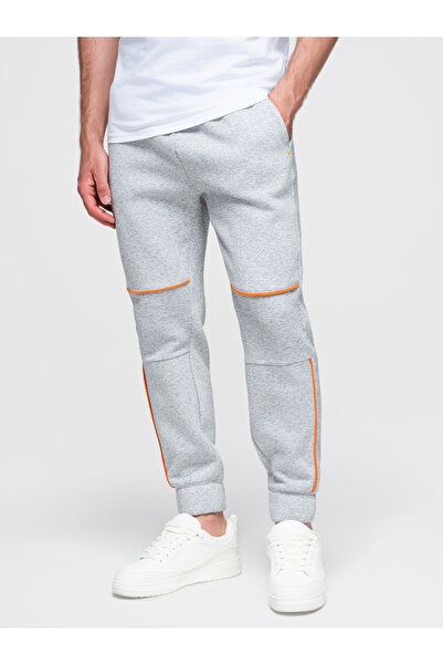OMBRE Pánské kalhoty, střih Slim Fit se stahovací šňůrkou P1528