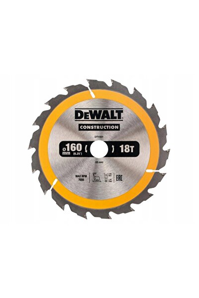 Dewalt Pânză de ferăstrău circular pentru tăiat lemn, 160/20MM, 18 dinți