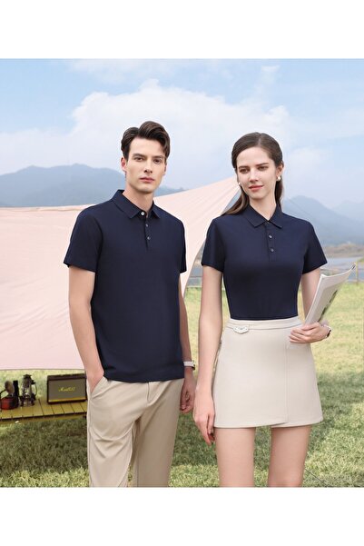 New Performance Arw50358 Seri̇ntutan--High Quality Buttoned Merserized Polo C...