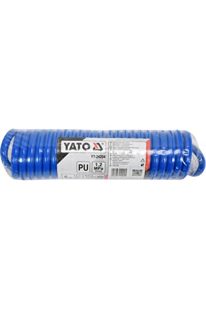 yato Furtun spiralat 6,5MMx10MMx5M PU cu conectori rapizi