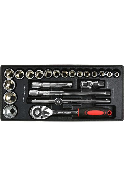 GearWrench Set de chei tubulare cu clichet 1/2 10-32mm