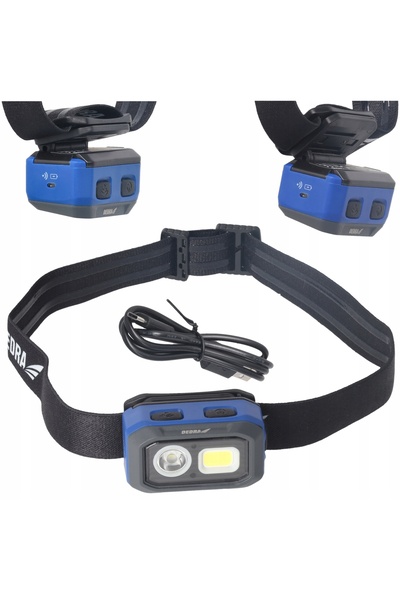 Dedra-Polonia LAMPĂ DE EMERGENȚĂ PORTABILĂ 500LM SENZOR DE MIȘCARE ACUMULATOR...