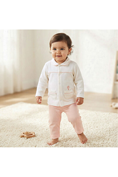 giggles Cotton Peter Pan Collar Long Sleeves Pyjama Set with Hot Air Balloon ...