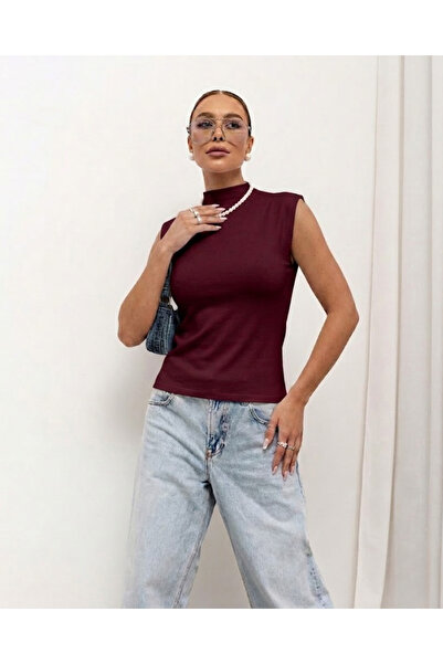 Mauri Top Vera - Bordeaux, Uni