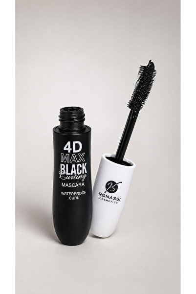 Silver Seasons Ronassi 4D Max Black Curling Waterproof Mascara – Black