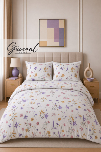 Güvenal Mi̇a |   Double Cotton Duvet Cover Set |   Pillowcase |   Duvet Cover...