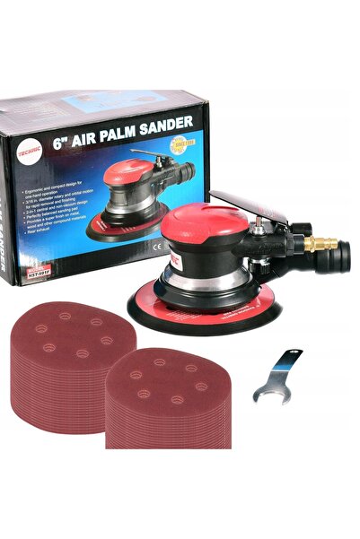 TC Technic Polizor orbital excentric pneumatic + 50x șmirghel