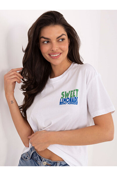 Sublevel Tricou Dama Mini, Decolteu rotund, Sublevel, Galben Casual Model D12...