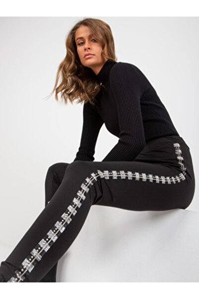 Vikki Colanti Dama Conica, Guler inalt, Vikki, Negru Casual Model VI-LG-144-1.06